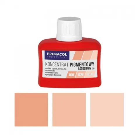 PRIMACOL Pigment do farb i tynków łososiowy 80 ml – nr 8