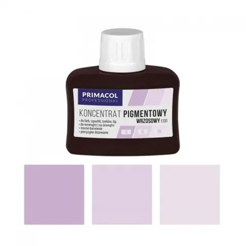 PRIMACOL Pigment do farb i tynków wrzosowy 80 ml – nr 13
