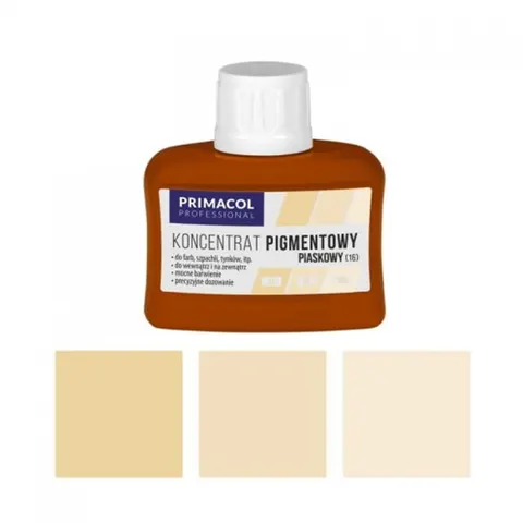 PRIMACOL Pigment do farb i tynków piaskowy 80 ml – nr 16