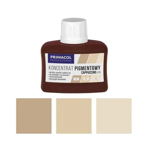 PRIMACOL Pigment do farb i tynków cappuccino 80 ml – nr 17