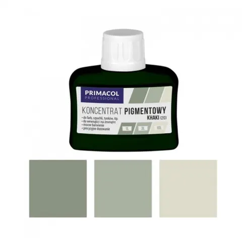 PRIMACOL Pigment do farb i tynków khaki 80 ml – nr 20