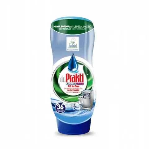 CLOVIN Żel do mycia w zmywarkach DR. PRAKTI, 720 ml