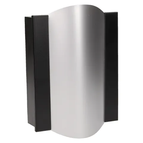 Dzwonek elektromechaniczny dwutonowy TON COLOR 230V, czarno-srebrny