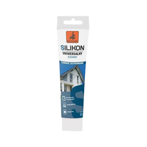 DRAGON Silikon uniwersalny biały 100ml