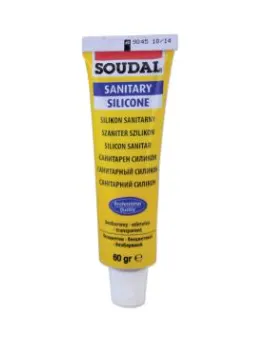 SOUDAL Silikon sanitarny 60g bezbarwny