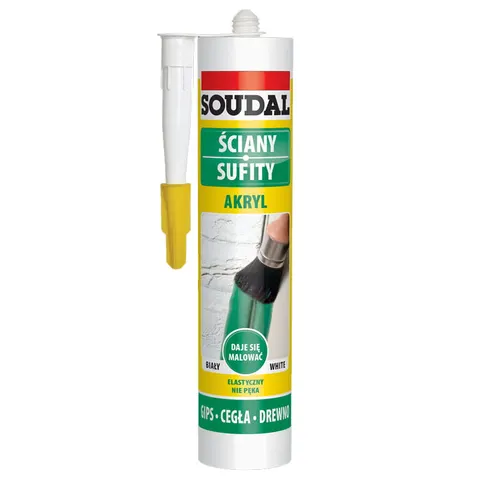SOUDAL Akryl 280ml biały