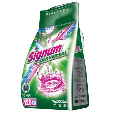 CLOVIN SIGNUM Proszek do Prania UNIWERSALNY 120 prań, 10 kg