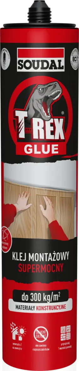 SOUDAL Klej montażowy super mocny T-REX 310ml