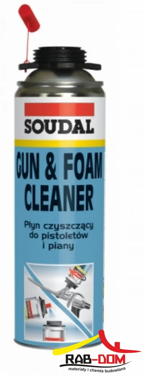 Czyścik SOUDAL do pianki poliuretanowej i pistoletu 500ml, 500ML