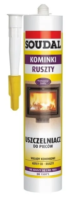 SOUDAL Uszczelniacz do pieców 280ml