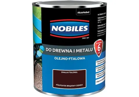Emalia Nobiles Ftalonal brązowy ciemny 0,7L