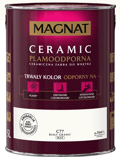MAGNAT Ceramic C77 Biały Granit 5L