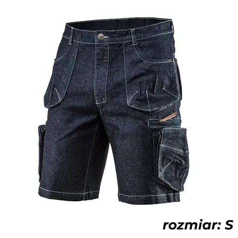 Krótkie spodenki DENIM S 81-279-S