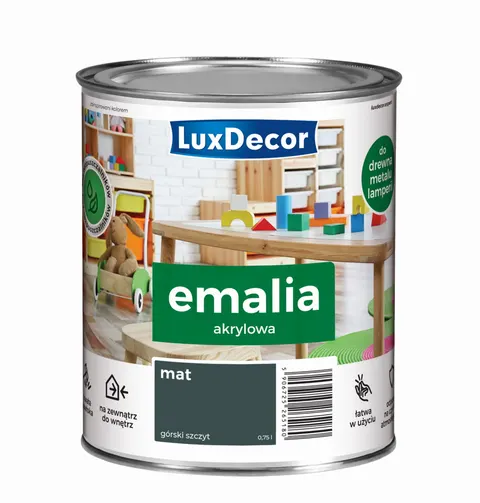 Emalia Luxdecor Górski szczyt 0,75 l Mat