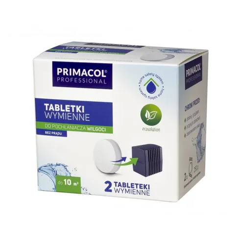 PRIMACOL Tabletki do pochłaniacza wilgoci 2 sztuki