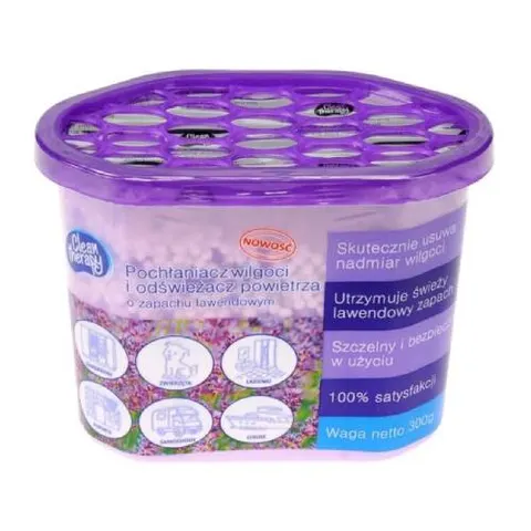 Clean Therapy Pochłaniacz wilgoci lawendowy 300G RAVI
