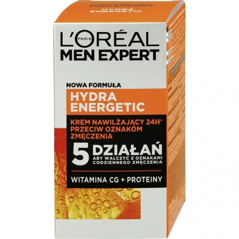 L'Oreal Paris Men Expert Hydra Energetic krem nawilżający przeciw oznakom zmęczenia 50ml