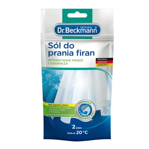 BECKMANN Sól do prania firan, 80 g