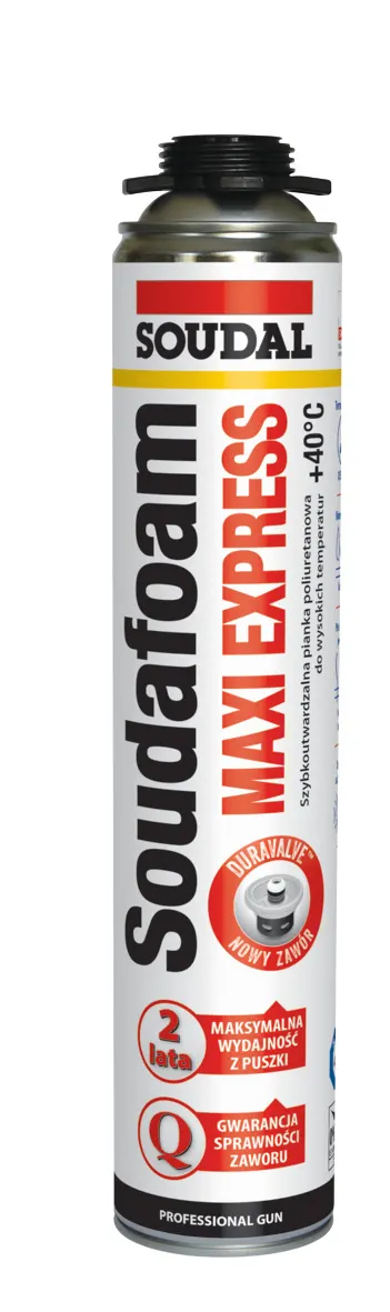 SOUDAL Piana pistoletowa SOUDAFOAM MAXI EXPRESS 870ml