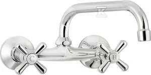 DEANTE Bateria umywalkowa ścienna SYMETRIO chrom BOS_050D *