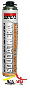 SOUDAL Klej do styropianu Soudatherm Fasada 750ml +