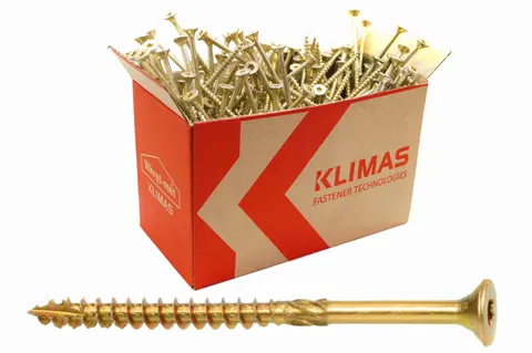 Wkręt-Met Wkręty do drewna ciesielski stożkowy TORX 4x60 mm 250 szt/OP