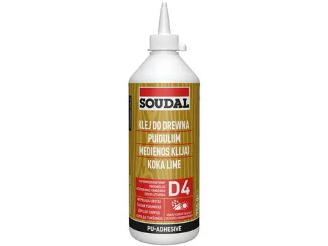 Klej do drewna SOUDAL poliuretanowy "PU" 66A 750 ml