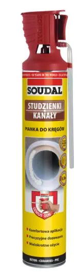 SOUDAL Piana pianka do kręgów, studni, kanałów 750ml