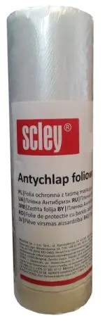 Folia malarska maskująca - ANTYCHLAP 55cm x 20m