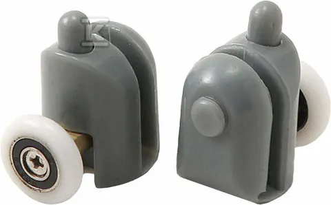 DEANTE Rolki dolne wypinane do szyb 6mm 25mm biały, szary XKCA1RU05 *