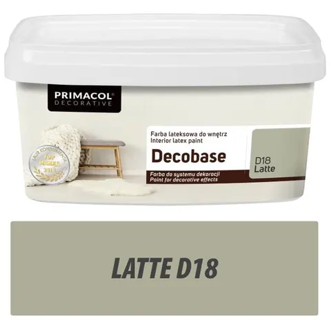 PRIMACOL Farba Decobase 1 l latte D18