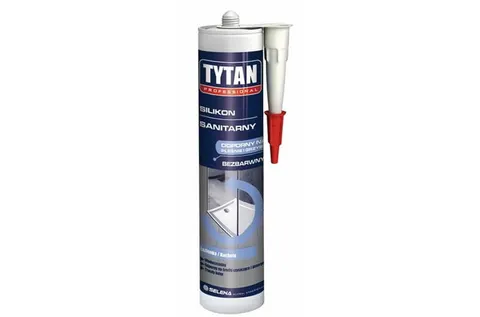 Tytan Silikon sanitarny bezbarwny 280ml