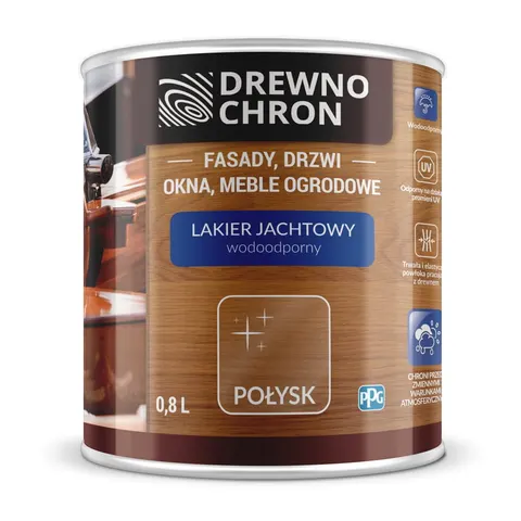 DREWNOCHRON Lakier jachtowy połysk 0,8L