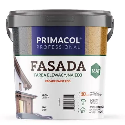 Farba Primacol Fasada Eco biały 0,9 l