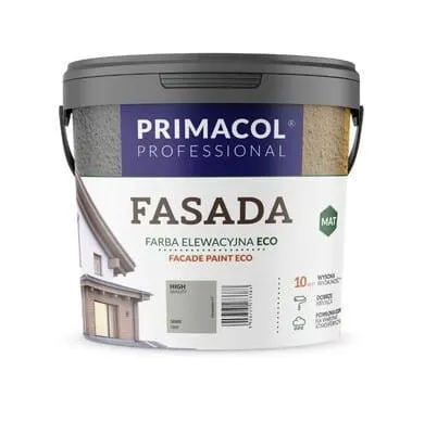 Farba Primacol Fasada Eco szary 0,9 l