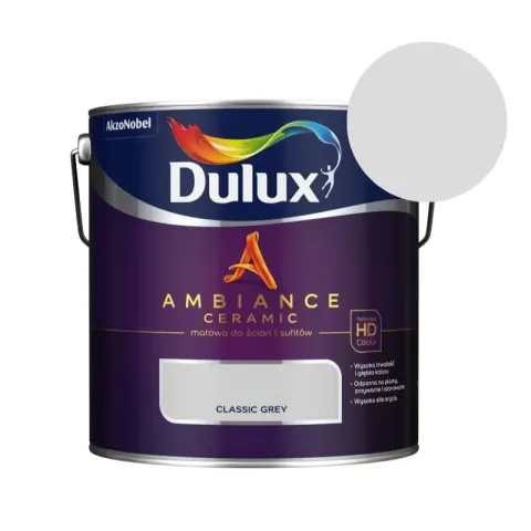 DULUX Farba Ambiance Ceramic, Classic Grey 2,5L