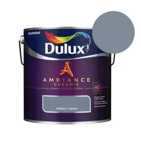DULUX Farba Ambiance Ceramic, Perfect Denim 2,5L