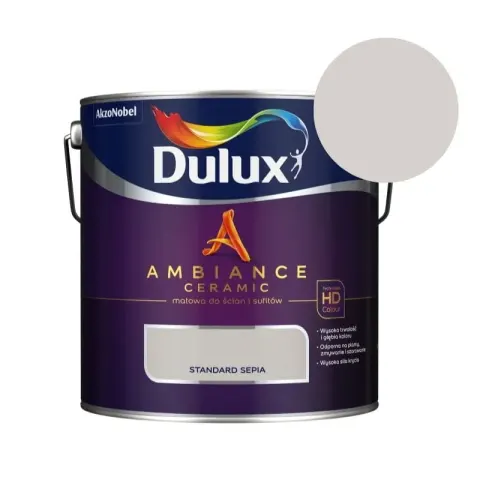 DULUX Farba Ambiance Ceramic, Standard Sepia 2,5L