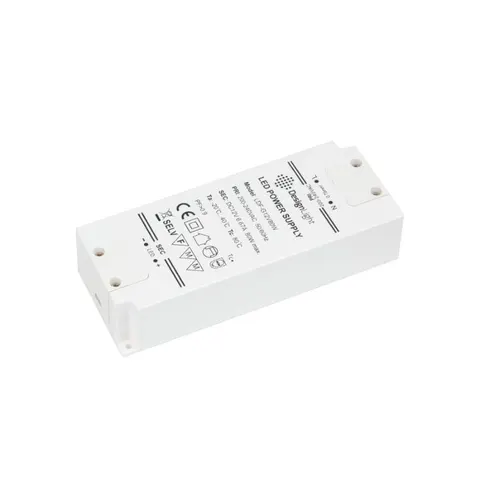 DESIGN LIGHT Zasilacz LED 12VDC/80W Standard Plus, bez przewodów