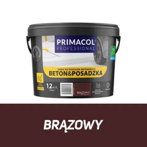 PRIMACOL Farba beton posadzka, brązowy 2,2L