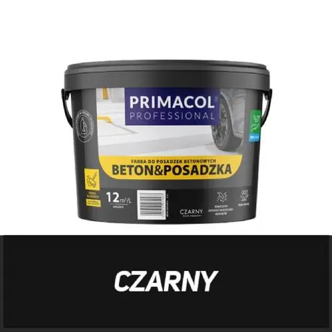 PRIMACOL Farba beton posadzka, czarny 2,2L