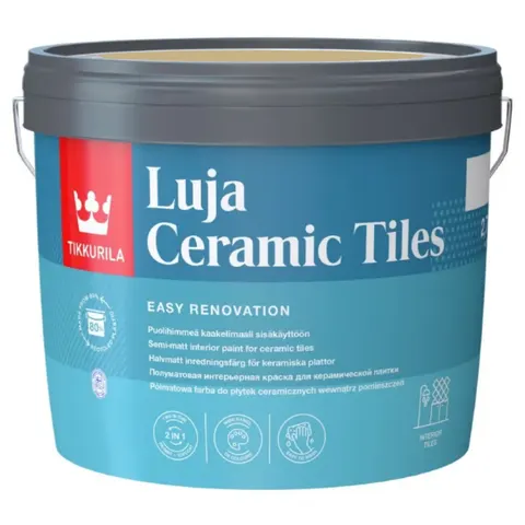 TIKKURILA Luja Ceramic Tiles farba do płytek ceramicznych 2,7L baza A