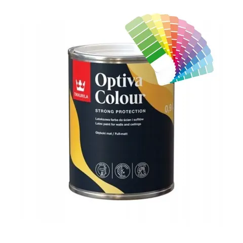 TIKKURILA Farba Optiva Colour Mat 0,9L baza AP