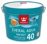 TIKKURILA Everal Aqua Semi Matt[40] 9l BAZA A ral 9010