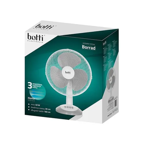 Botti wentylator stołowy Borrad 30cm 40W