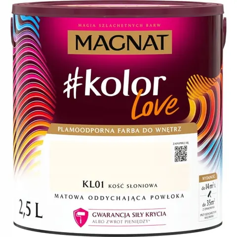 MAGNAT Farba #kolorLove KL01 kość słoniowa 2,5L
