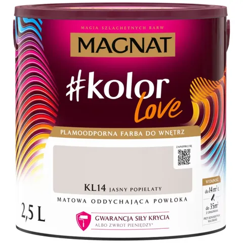 MAGNAT Farba #kolorLove KL14 jasny popielaty 2,5L