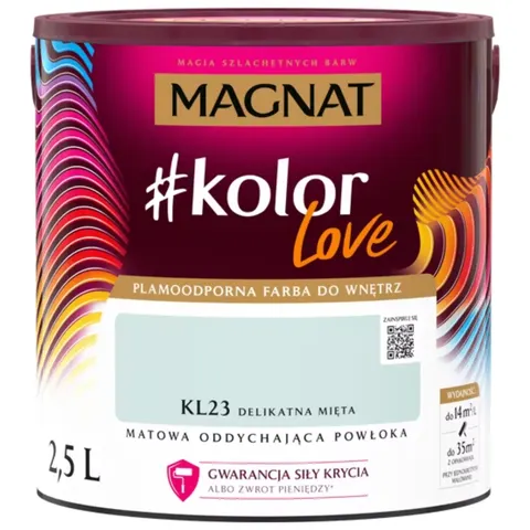 MAGNAT Farba #kolorLove KL23 delikatna mięta 2,5L