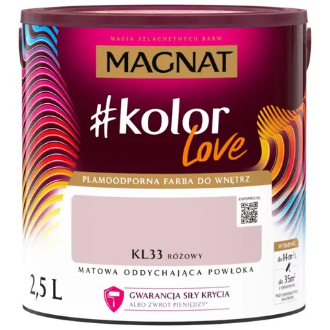 MAGNAT Farba #kolorLove KL33 różowy 2,5L