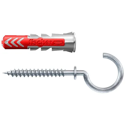 Fischer kołek z okrągłym haczykiem DuoPower 6 x 30 RH K NV 6 szt.